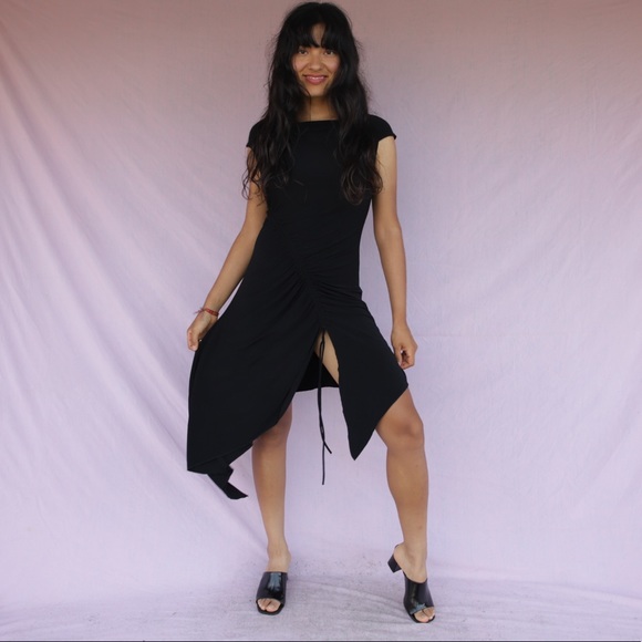 Ossira Black 90s dress - Picture 6 of 7